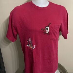 Vintage Warner Bros. Looney Tunes Taz and Bugs Bunny Men's T-Shirt